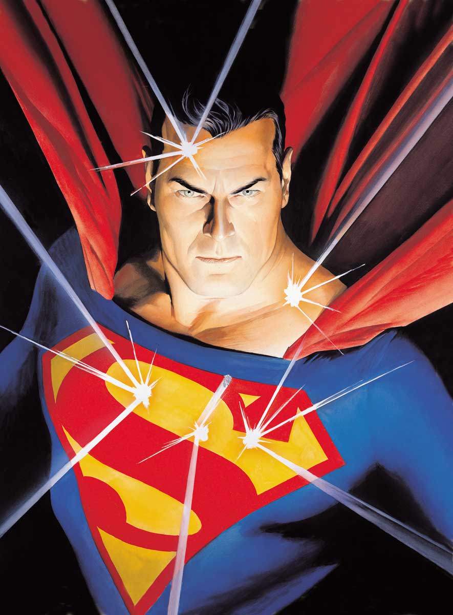 Alex Ross, "Mythology: Superman," 2005, courtesy of the artist