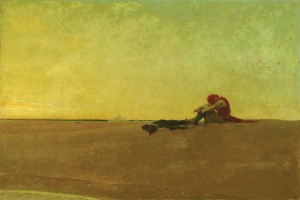 "Marooned," 1909 Howard Pyle (1853-1911). Oil on canvas, 40" x 60". Delaware Art Museum, Museum Purchase, 1912