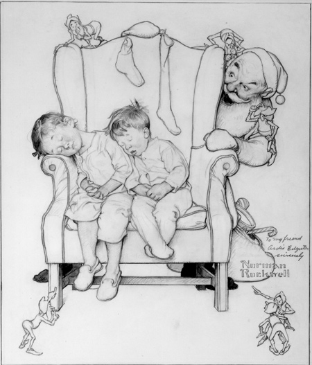 norman rockwell coloring pages