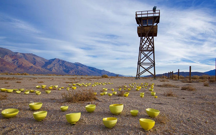 Setsuko Sato Winchester, photo of Manzanar, California. All rights reserved.